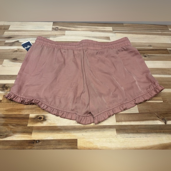 Vanilla Star High Waist Ruffle Shorts - Dusty Pink - Picture 5 of 5